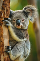 Fototapeta premium koala in tree