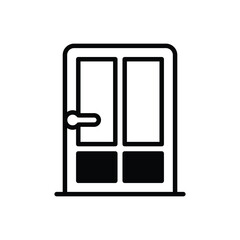 Door vector icon