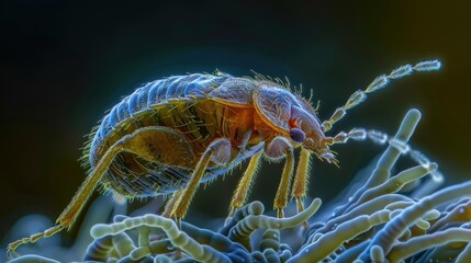 Macro Photography of a Bed Bug