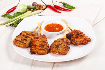 Thai Street foof pork satay