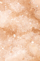 Brilliant Precious stones. Mineral crystals in the natural environment. Texture of precious and semiprecious stones. Seamless background of colored shiny surface of precious stones. Argonium white.