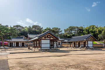 유네스코 세계유산 돈암서원의 전경, 충청남도 논산시에 위치