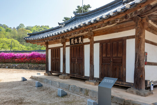 유네스코 세계유산 돈암서원 장판각, 향토유적 제9호, 충청남도 논산시에 위치-Jangpang-gak of Donam Seowon, UNESCO World Heritage Site, Local Cultural Heritage No. 9, located in Nonsan, Chungcheongnam-do, South Korea