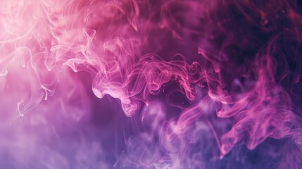 Fototapeta premium Abstract liquid smoke background pink magenta purple ink dynamic moving background