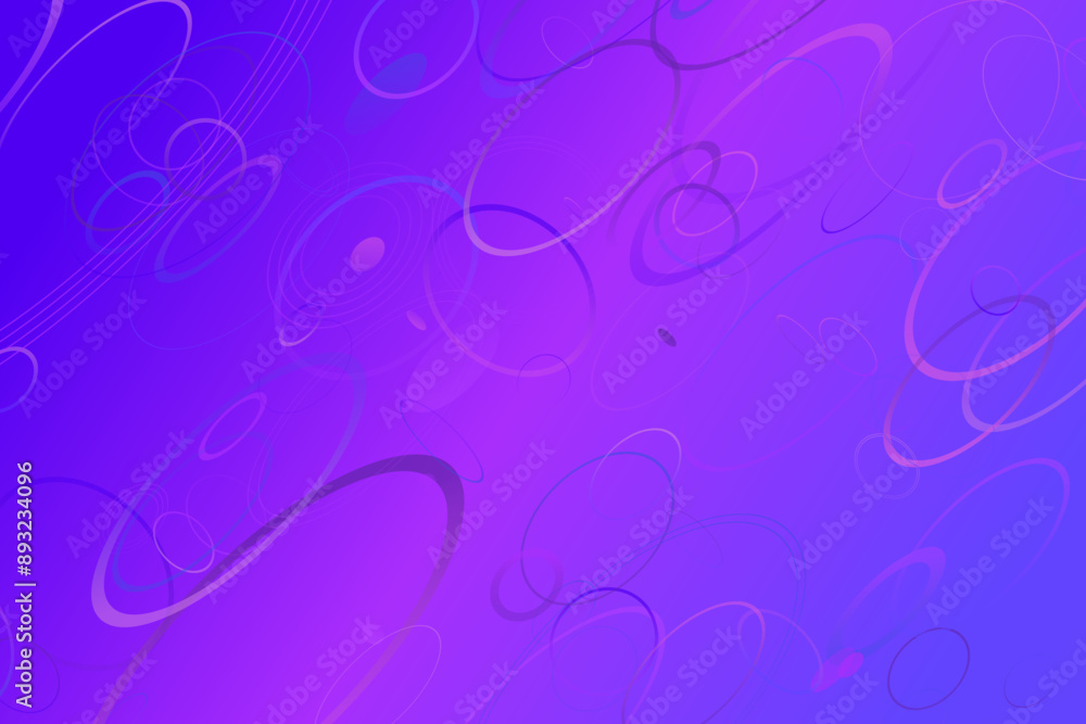 Poster gradient color elliptical shape website background - abstract vector graphic design with ellipses