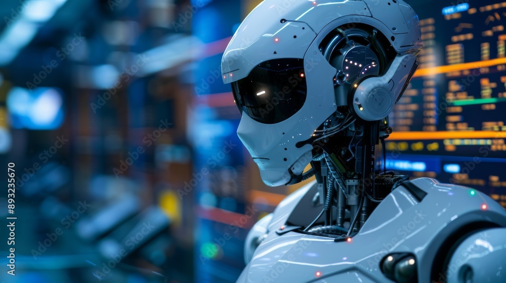 Poster using ai, chatbots can answer customer questions instantly. this makes it easy for customers to get 