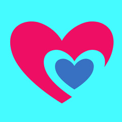 Love Logo Vector illustration Artwork