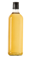 whiskey bottle isolated