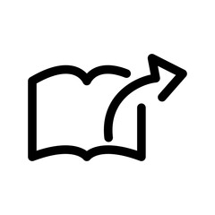 Book icon template