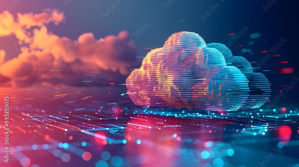 Poster vibrant and efficient cloud redundancy and backup solutions for secure data storage and computing
