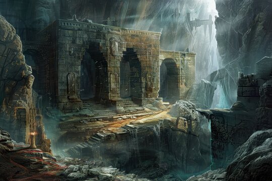 Ancient Dwarven Temple Unearthed in Misty Mountains