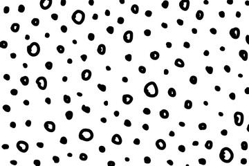Sprinkle vector seamless pattern background. Donut pattern for celebration design. Doodle sketch vector illustration. 