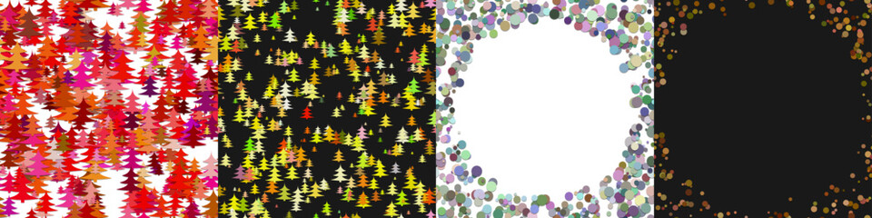 Abstract geometric background collection