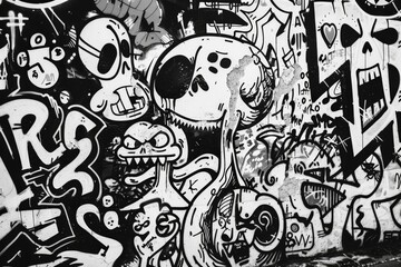 Fototapeta premium detailed graffiti illustration