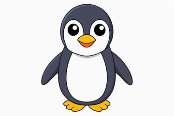Penguin Animal Vector Illustration