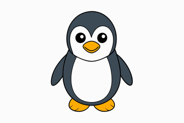 Penguin Animal Vector Illustration