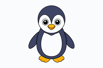 Penguin Animal Vector Illustration