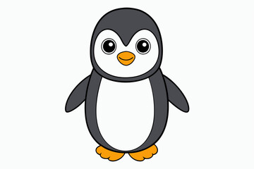 Penguin Animal Vector Illustration