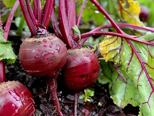 Glistening Wonder Beets: Thriving in a Raised Bed Garden
