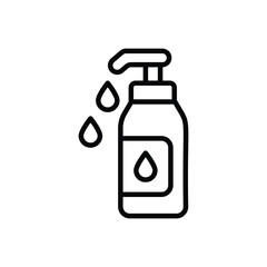 Shampoo Bottle vector icon