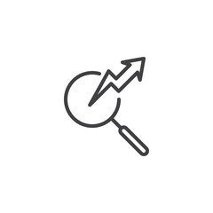 Investment Analysis line icon