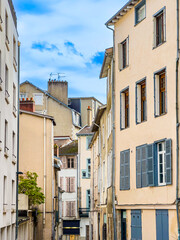 Fototapeta premium Street view of downtown in Limoges, France