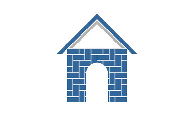 Aesthetic house illustration design vector