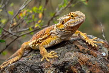 Obraz premium Inland Bearded Dragon