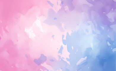 Fototapeta premium abstract watercolor blue and pink background