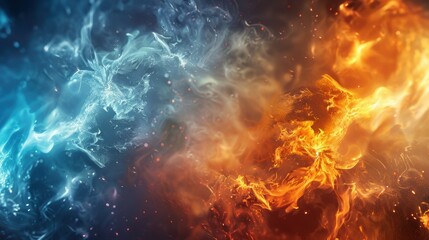 Abstract Fire and Ice Meeting