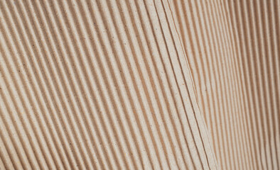 Brown paper texture background from a paper box packaging. Paper cardboard background concept