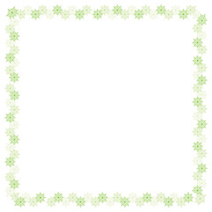 Obraz premium Frame template for christmas season celebration, christmas wreath concept