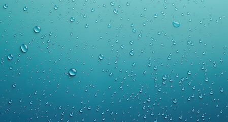 Water Drops Surface Background