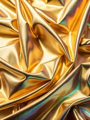Fototapeta premium ‭ Abstract holographic background, iridescent colors with a shimmering effect, futuristic and‬ ‭ vibrant‬