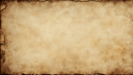 Vintage paper texture with aged edges and subtle stains, perfect for a historical or rustic theme