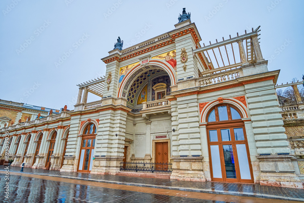 Wall mural Castle Garden Bazaar (Varkert Bazar) in Budapest, Hungary