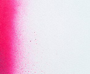 スプレー塗料で塗られた赤色の背景	