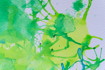 青色と緑色の背景