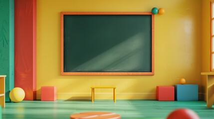 Blackboard of the Classroom