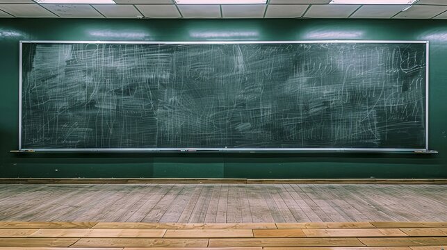 Blackboard of the Classroom