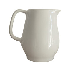 ceramic jug isolated