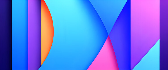 Fototapeta premium illustrazione con elementi geometrici astratti a tema surreale