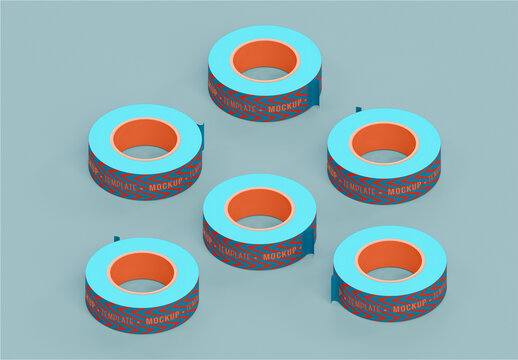 Paper Duct Tape Mockup