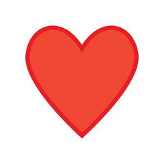 Heart emoji vector symbol sign icon
