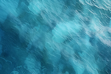 Obraz premium Processed collage of blue calm water surface texture. Background for banner, backdrop or texture