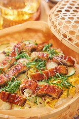 鰻ちらし寿司 - 夏のごちそう