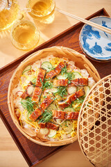 鰻ちらし寿司 - 夏のごちそう