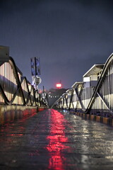 bridge at night