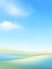 Obraz premium blue sky with clouds