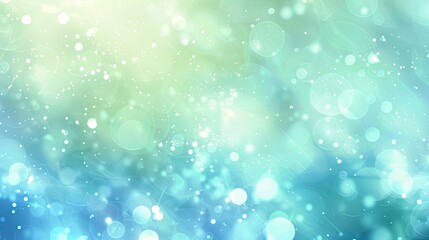 Obraz premium Serene wallpaper with blue and mint green colors liquid textures and soft shapes